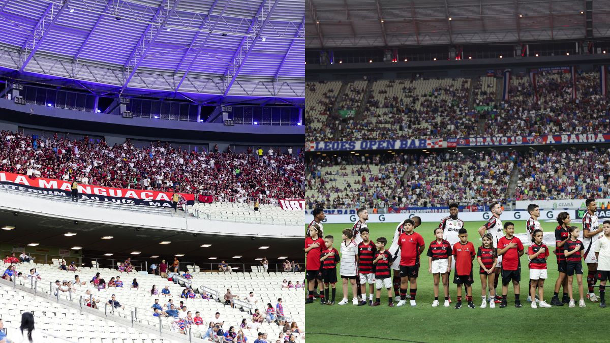 Fortaleza aproveita preços 'abusivos' para torcida do Flamengo e bate recorde em 2025