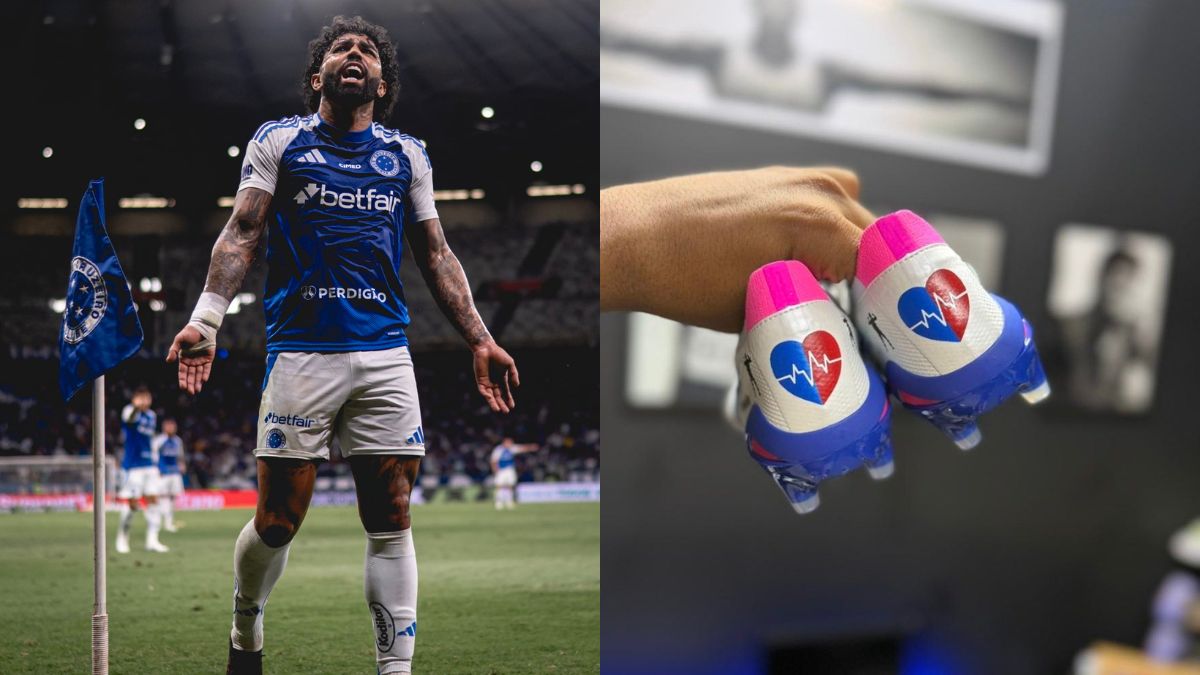 Gabigol prepara homenagem ao Flamengo em jogo contra o Cruzeiro