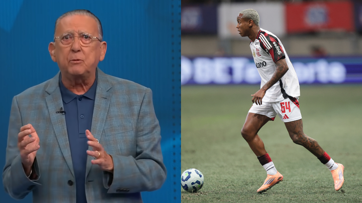 Galvão Bueno detona Wallace Yan e mostra preocupação com o Flamengo: “Cada dia piora”