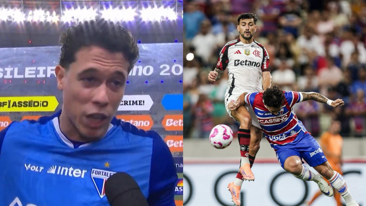 Goleiro do Fortaleza se empolga e manda recado após vitória sobre o Flamengo