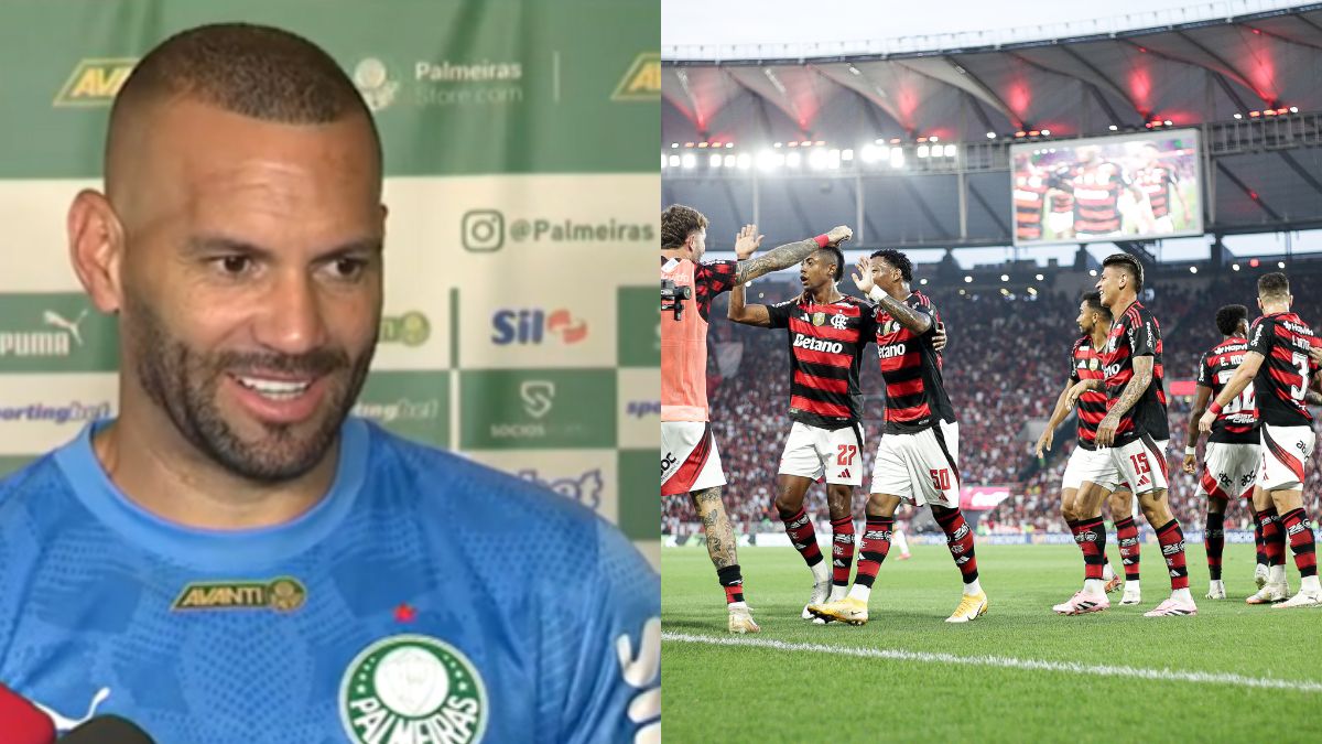 Goleiro do Palmeiras, Weverton manda indireta para o Flamengo