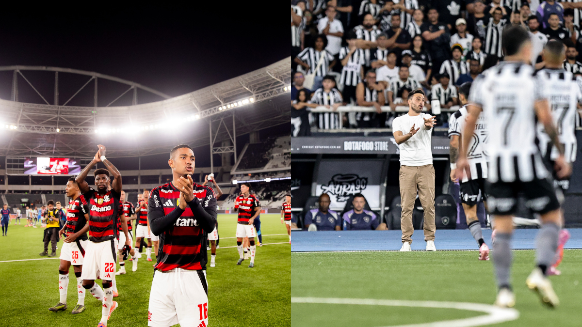 Jogadores do Flamengo apostam em briga da torcida do Botafogo