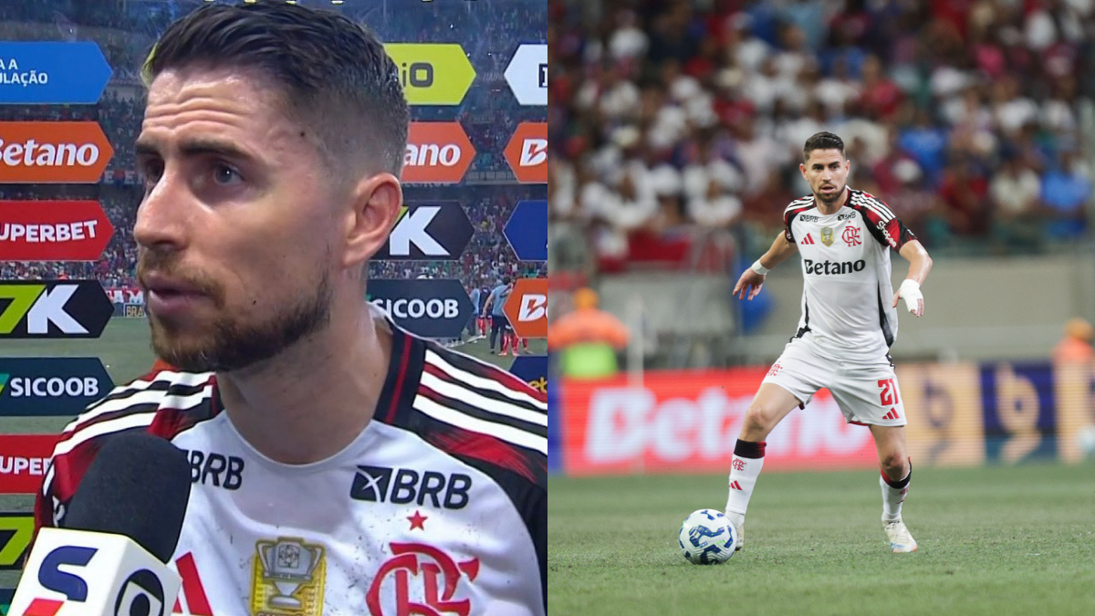 Jorginho dá forte recado aos jogadores do Flamengo após derrota para o Bahia