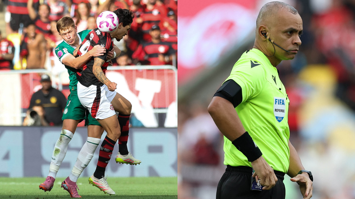 Juiz escancara erro de arbitragem a favor do Palmeiras contra Flamengo