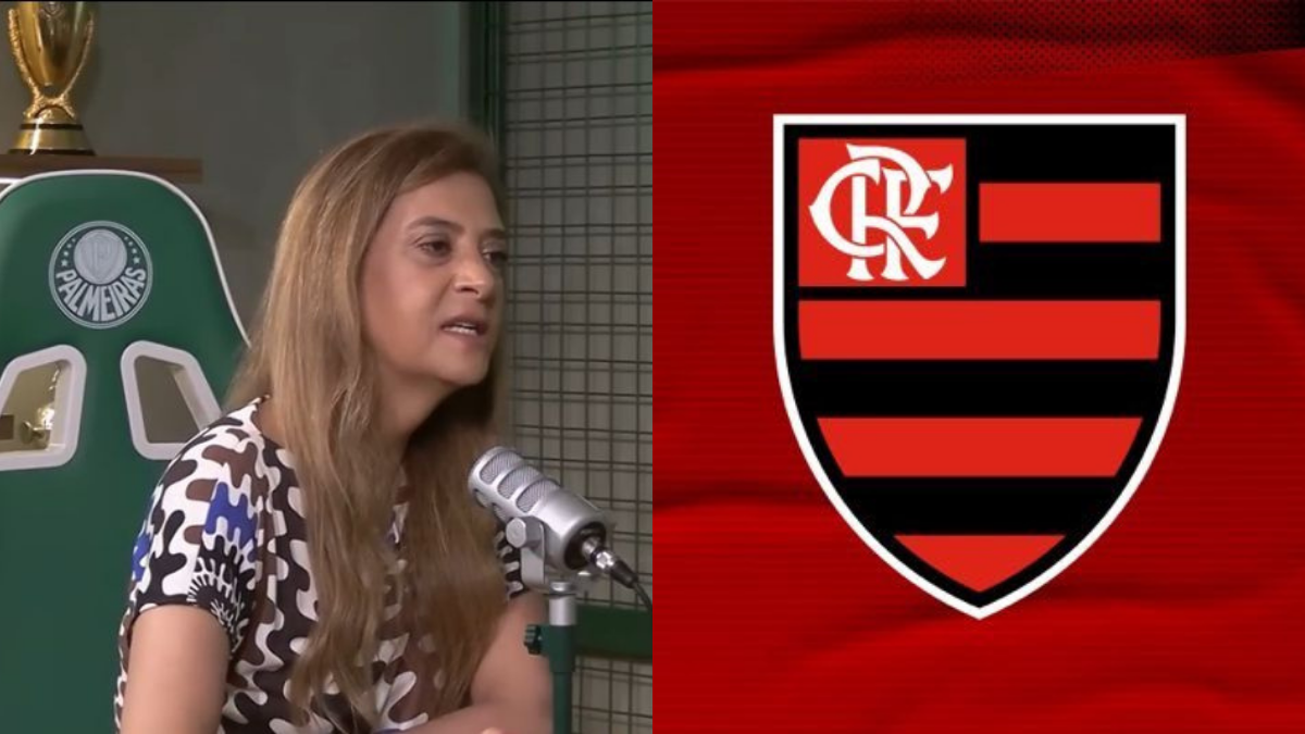 Leila Pereira toma decisão importante antes de jogo do Flamengo x Palmeiras