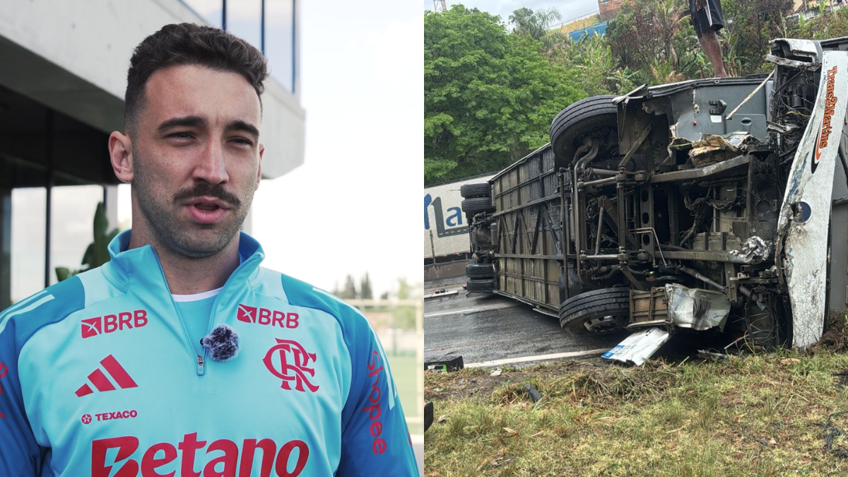 Léo Ortiz lamenta tragédia antes de jogo contra Racing