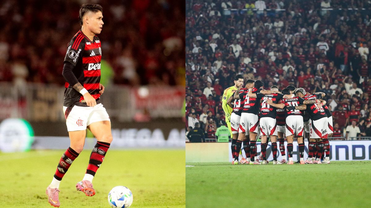 Luiz Araújo comemora atitude do Flamengo em jogo contra o Racing