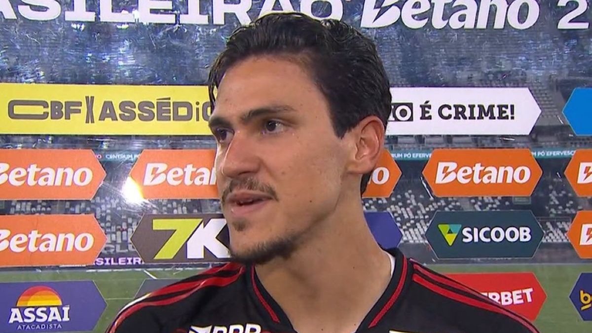 Pedro se emociona após feito em jogo do Flamengo x Botafogo