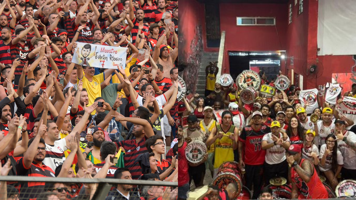 Reforço chega de última hora para jogo Flamengo x Palmeiras