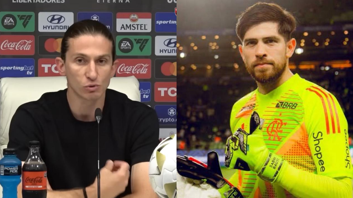 Rossi brilha na Libertadores, e Filipe Luís explica por que goleiro é decisivo no Flamengo
