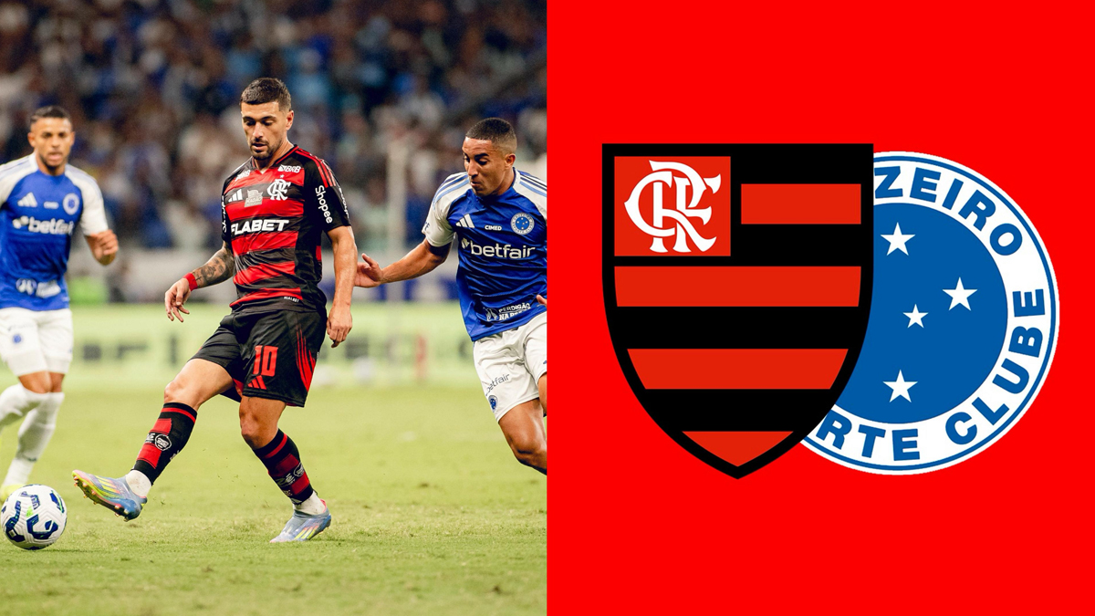 Saiba onde assistir ao jogo do Flamengo x Cruzeiro, pelo Brasileirão