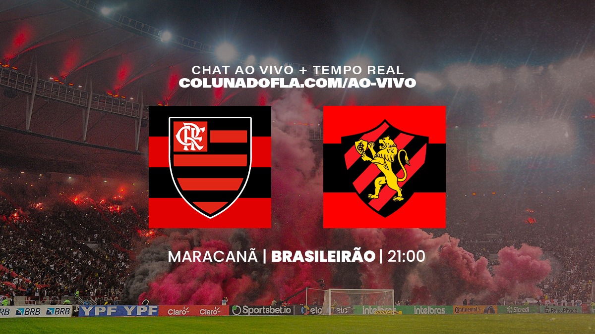 Saiba onde assistir ao jogo do Flamengo x Sport, pelo Brasileirão