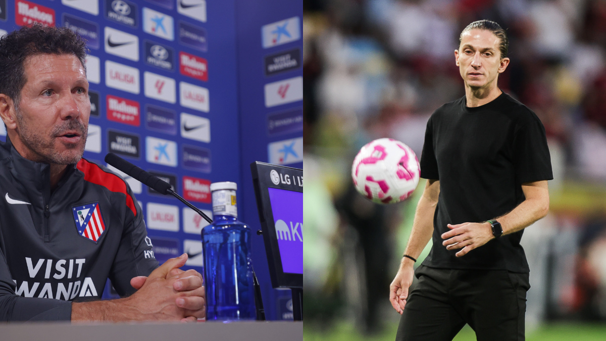 Simeone surpreende e revela torcer contra Filipe Luís no Flamengo
