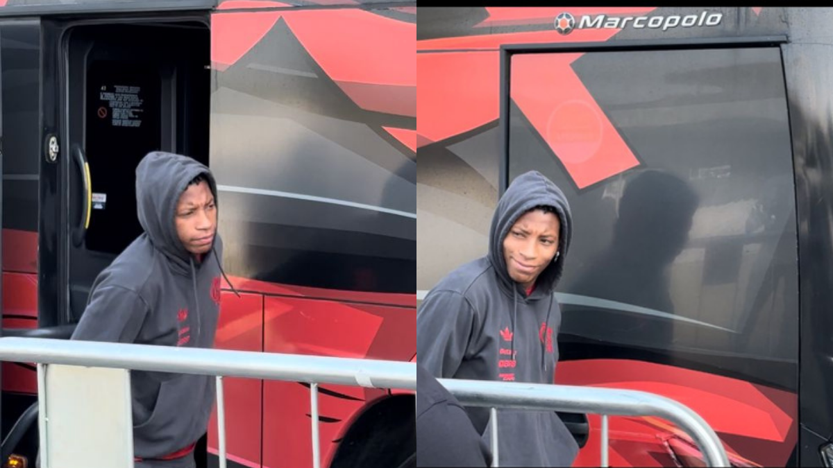 Torcedores tomam atitude surpreendente com Plata em embarque do Flamengo para Argentina