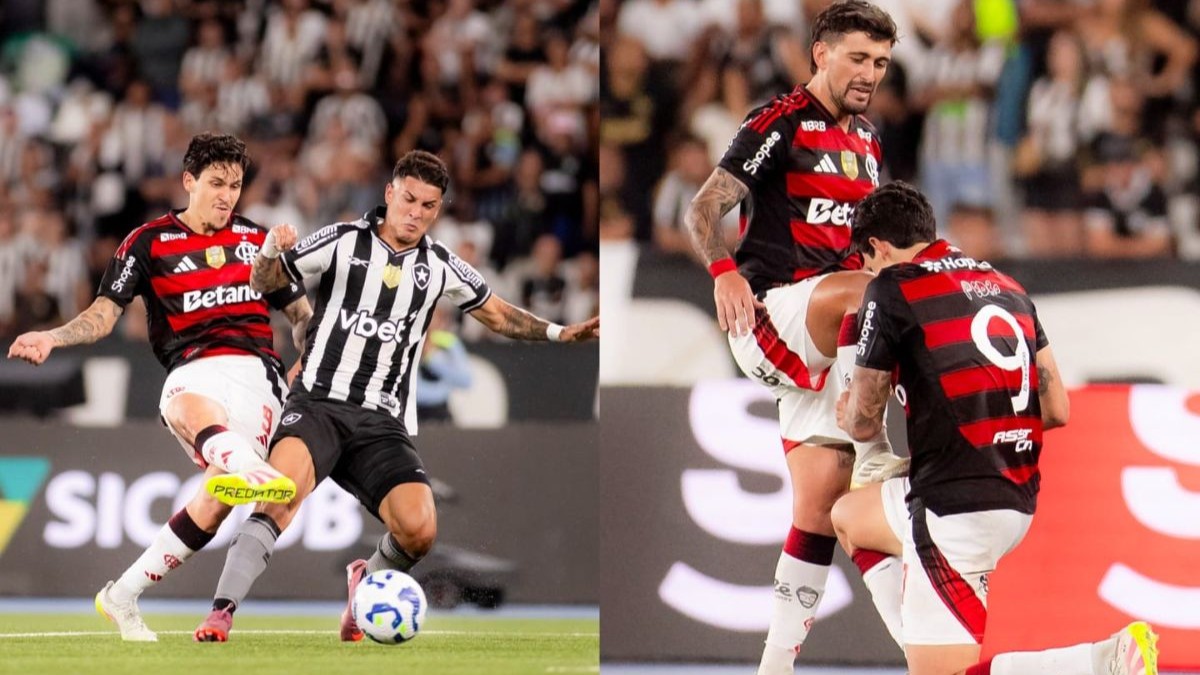 Pedro destrói Botafogo com gol e assistência, e torcedores do Flamengo imploram: “Não pode ser banco”