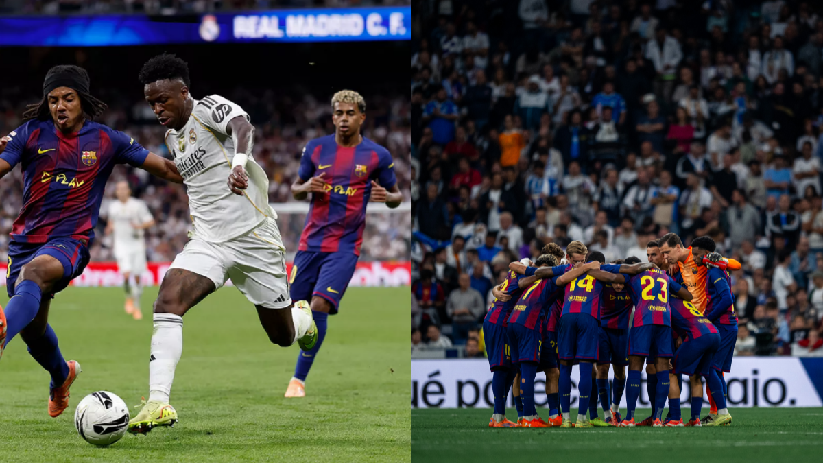 Vini Jr manda recado para astro do Barcelona