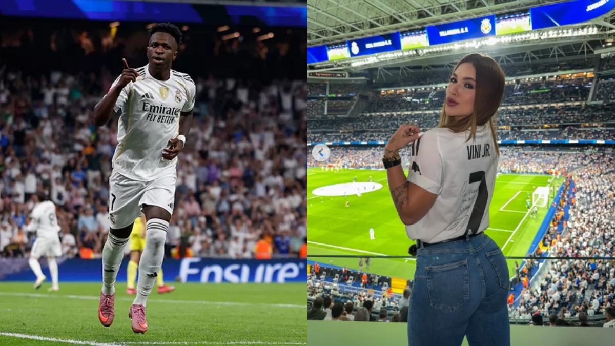 Virginia faz Vini Jr. marcar 2 gols pelo Real Madrid