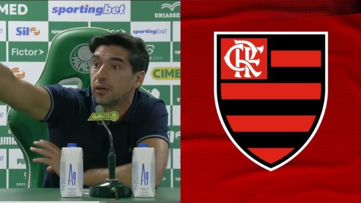 Abel Ferreira dá resposta sincera sobre 'briga' do Palmeiras com Flamengo