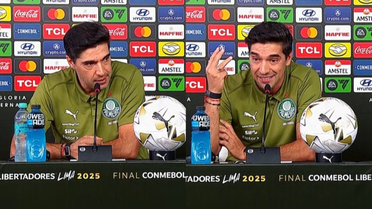 Abel Ferreira sugere surpresa na escalação em Fla x Palmeiras