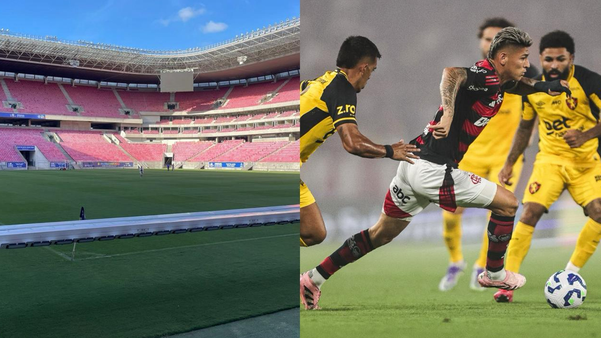 Arena de Pernambuco recebe novidade estratégica às vésperas de jogo do Flamengo x Sport, pelo Brasileirão
