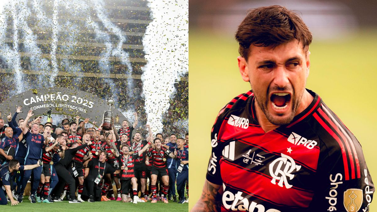 Arrascaeta é eleito craque da Libertadores após título do Flamengo