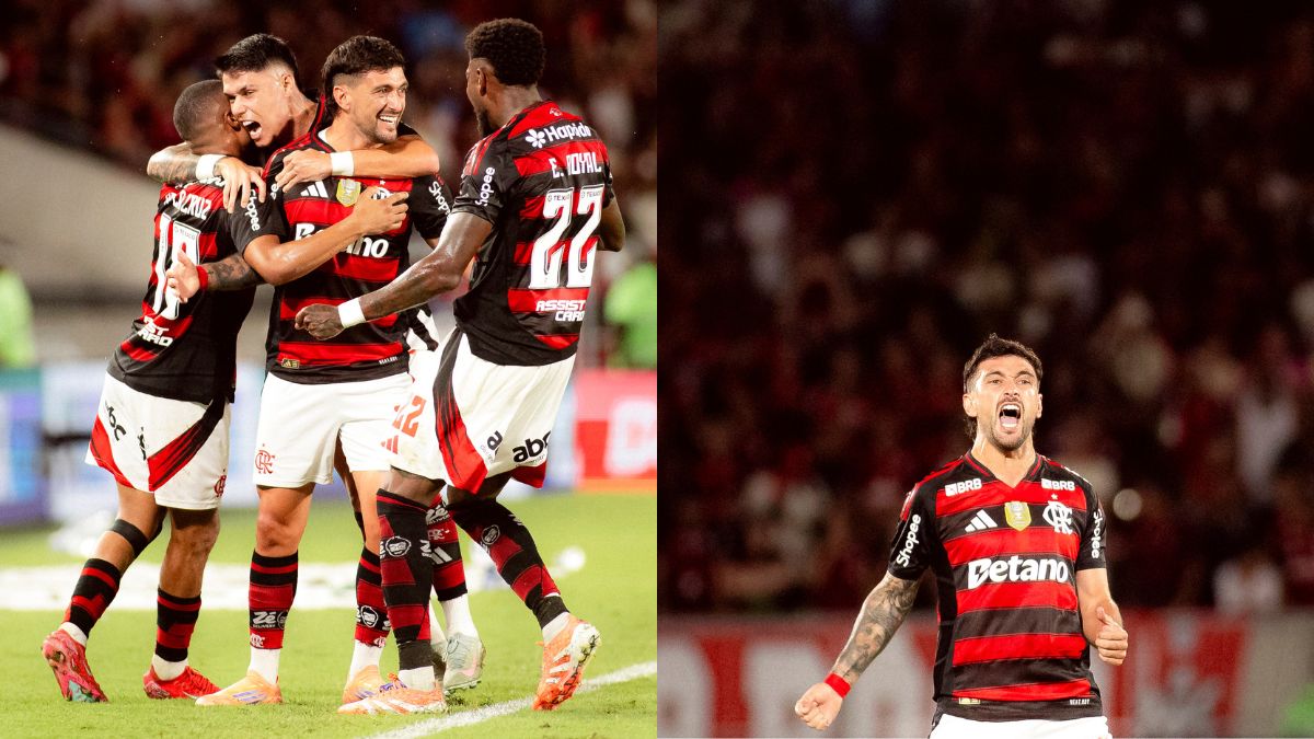 Arrascaeta empata em ranking histórico do Flamengo após golaço contra o Sport