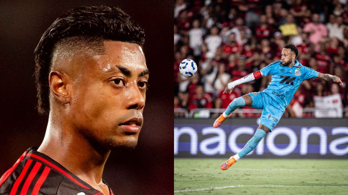 Bruno Henrique manda recado a Neymar após jogo do Flamengo