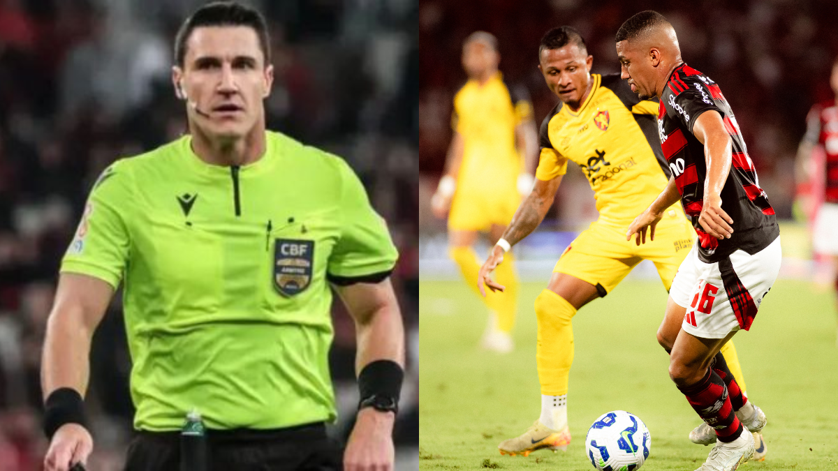 CBF define arbitragem para o jogo do Flamengo x Sport; veja