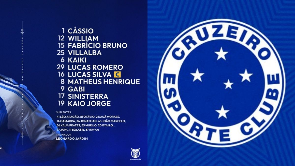 Com desfalque importante, Cruzeiro define time para jogo contra Juventude; Flamengo fica de olho no resultado