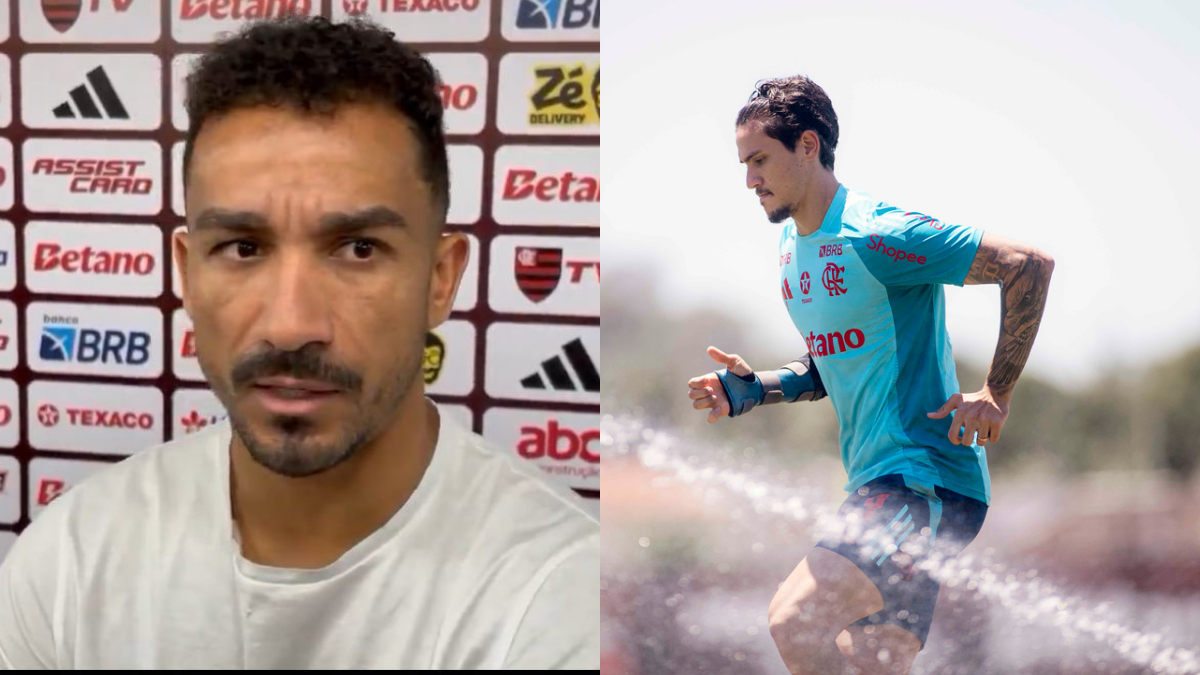 Danilo manda recado ao elenco após momento de Pedro no Flamengo