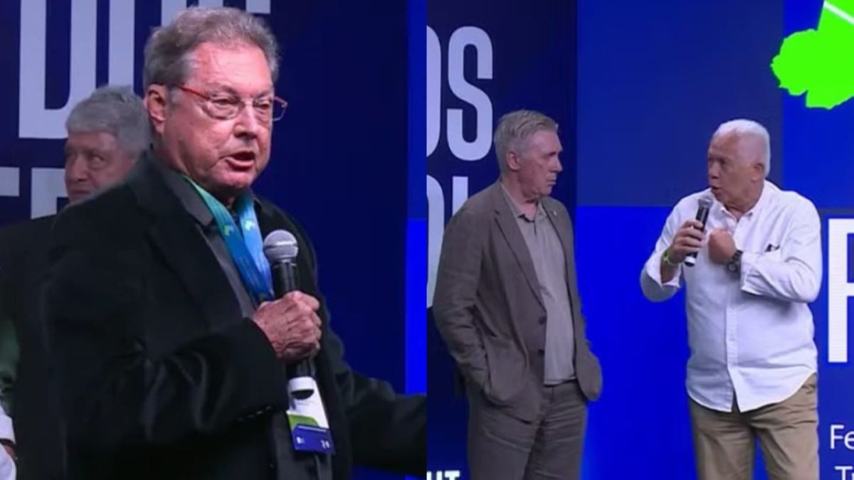 Ex-técnico do Flamengo deixa Ancelotti constrangido em evento