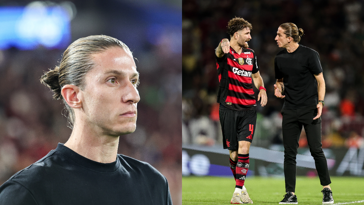 Filipe Luís aponta motivo de queda tática em jogo do Flamengo x Fluminense
