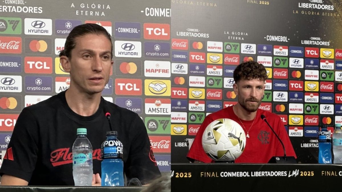 Filipe Luís e Léo Pereira ignoram revanche Flamengo x Palmeiras