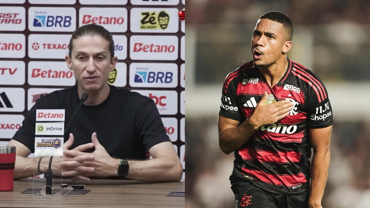Filipe Luís exalta Samuel Lino e explica por que atacante pode decidir jogos do Flamengo