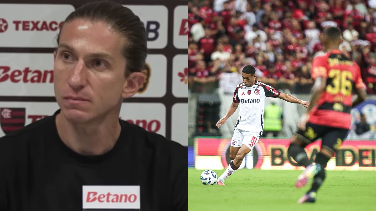 Filipe Luís explica substituição 'inusitada' em jogo do Flamengo