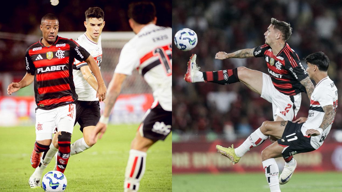 Flamengo e São Paulo protagonizam situação inédita em jogo do Brasileirão hoje