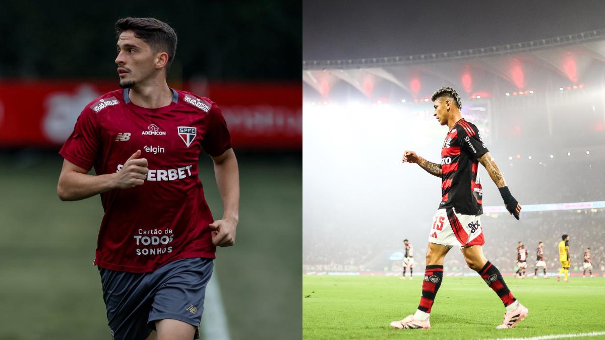 Flamengo e São Paulo se enfrentam em momentos distintos no Brasileirão