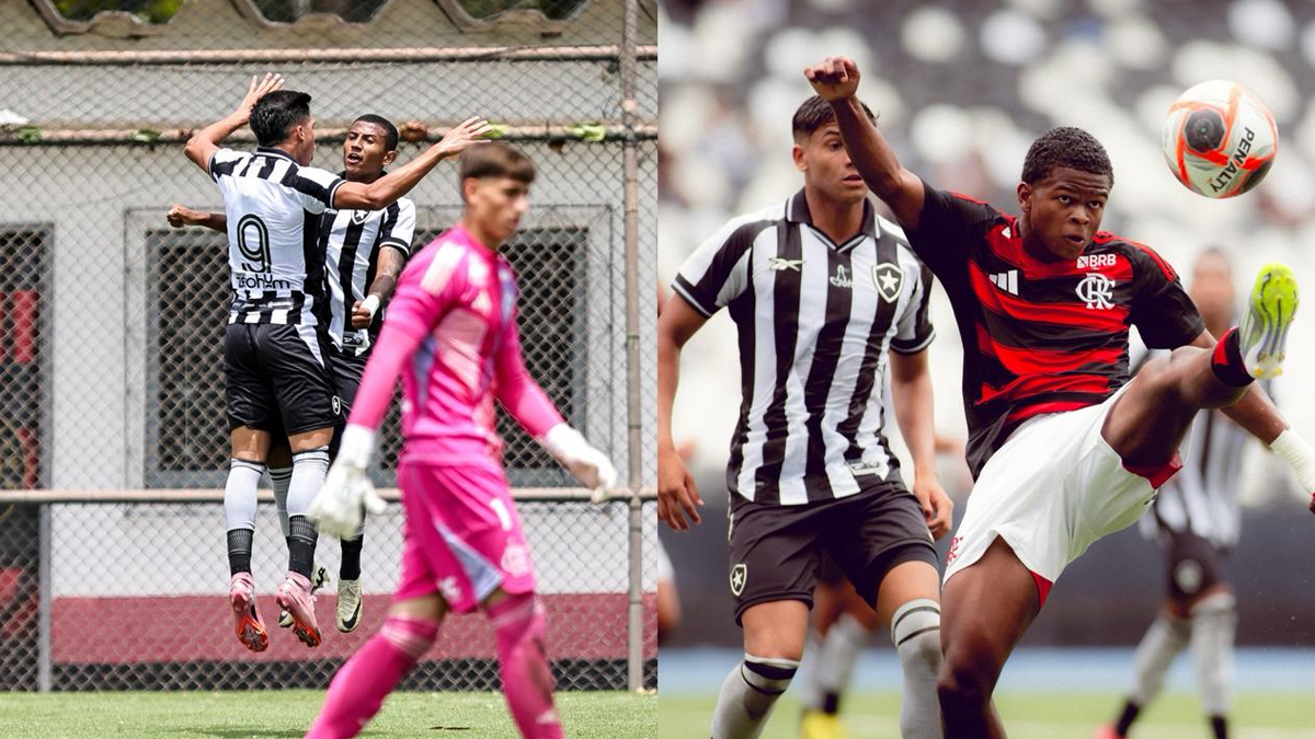 Flamengo é goleado no agregado e eliminado pelo Botafogo nas semifinais do Carioca Sub-20