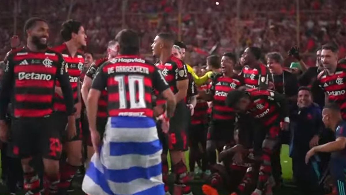 Flamengo garante premiação milionária com título da Libertadores