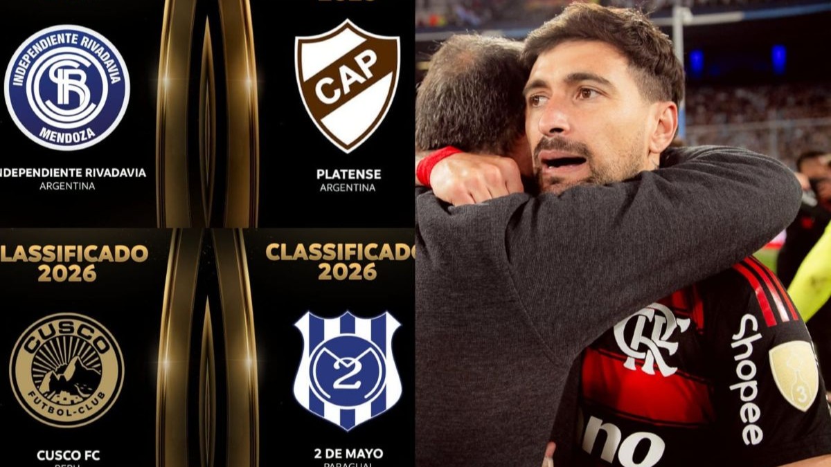 Flamengo garante vaga na Libertadores 2026
