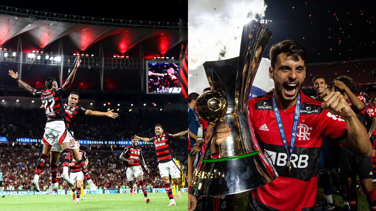 Flamengo já tirou 4 pontos do líder a sete rodadas do fim e levantou a taça do Brasileirão em 2020