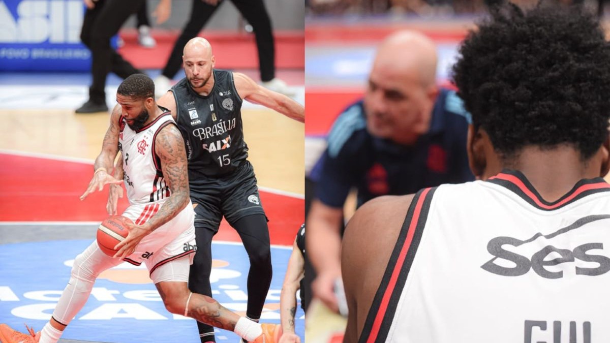 Flamengo leva bola no último lance e perde a primeira no NBB