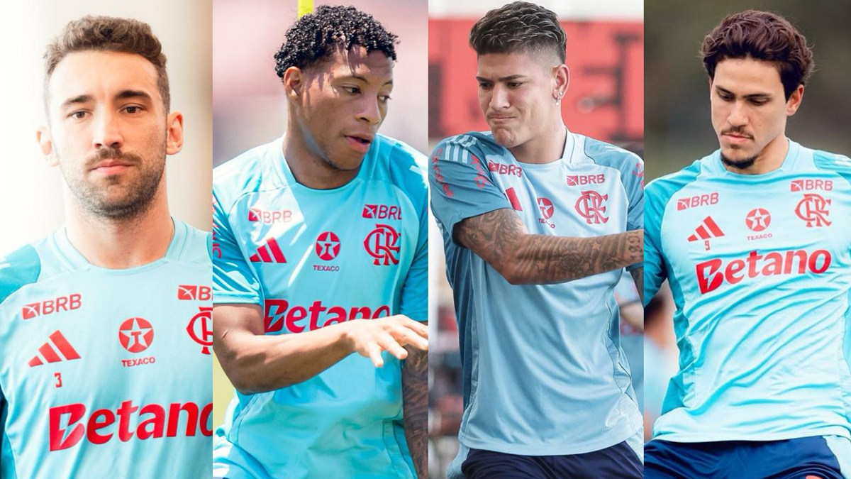 Flamengo tem 10 desfalques e 2 dúvidas para jogo contra o Sport, pelo Brasileirão