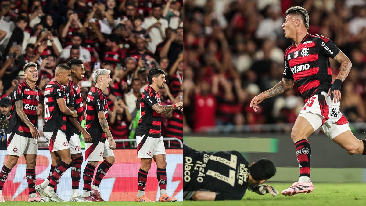 Flamengo vence Santos de Neymar e põe pressão no Palmeiras no Brasileirão