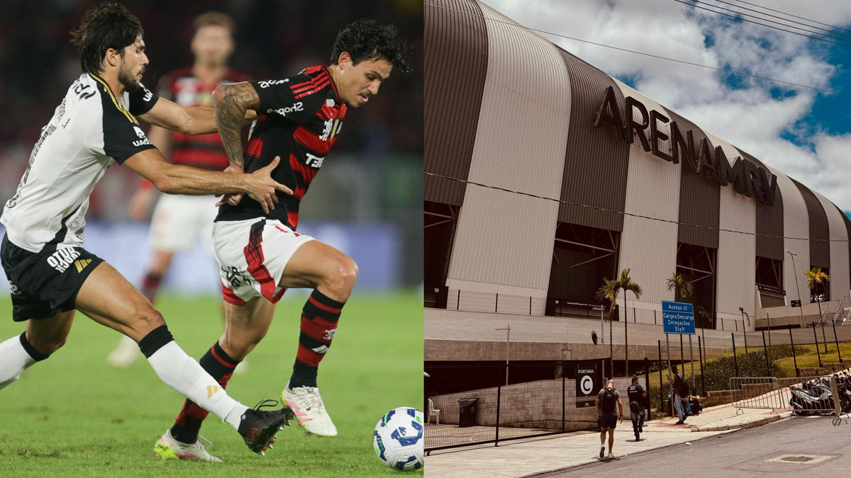 Flamengo volta à Arena MRV, estádio onde é dono do maior público e da maior renda