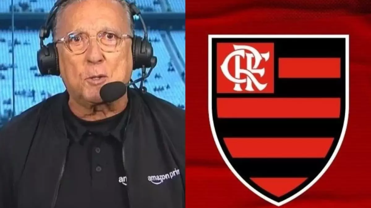 Galvão Bueno manda recado após Palmeiras abrir vantagem sobre o Flamengo