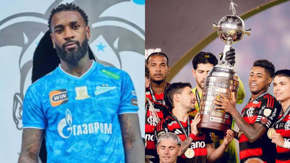 Gerson se pronuncia após título do Flamengo na Libertadores sobre o Palmeiras