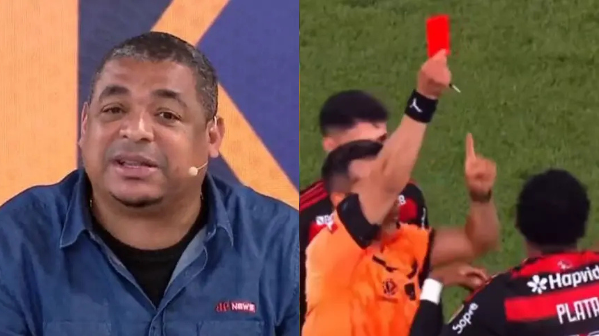 Injustiça! Vampeta condena expulsão do Flamengo
