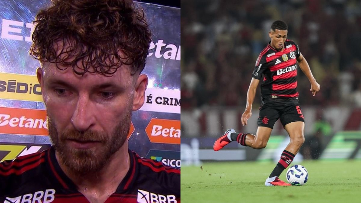 Jogador do Flamengo defende João Victor após falhas do zagueiro contra o Fluminense: "Ele é uma joia"