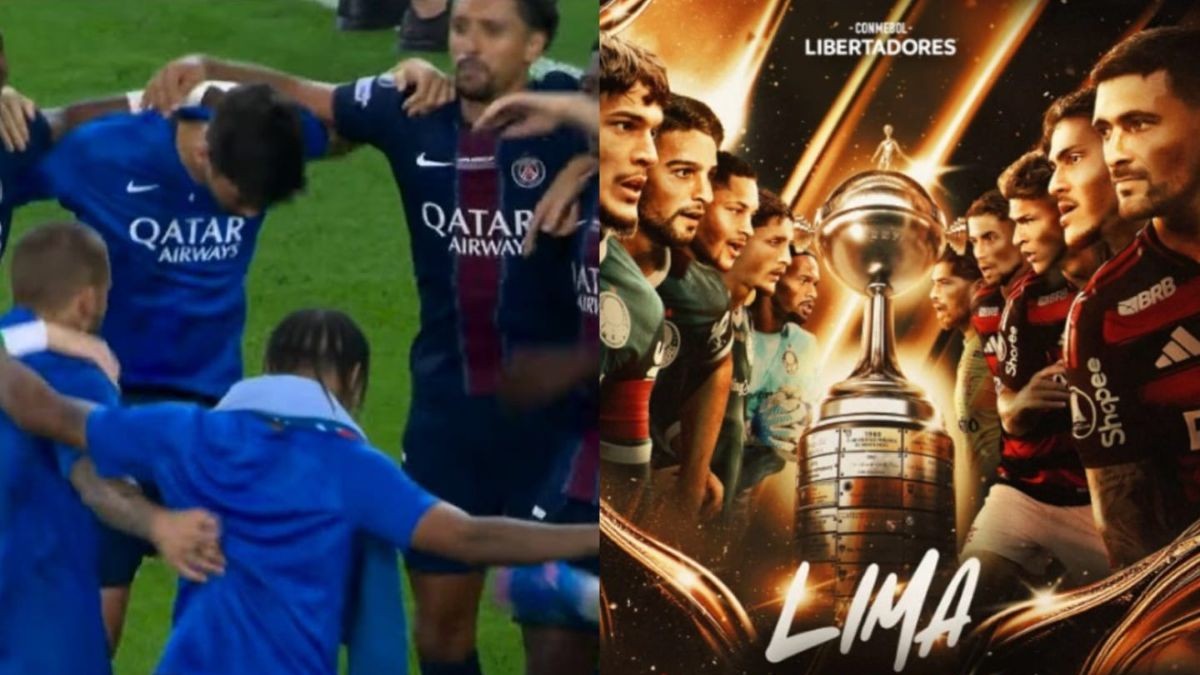 Jogador do PSG aponta preferência sobre Flamengo x Palmeiras